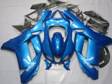 Light Blue 07-08 ZX6R Motorcycle Fairing