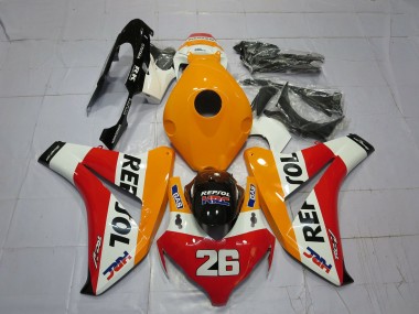 Light Orange Repsol 08-11 CBR1000RR Motorcycle Fairing