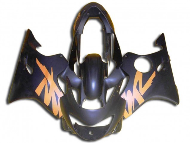 Matte Black and Orange 99-00 CBR600 F4 Motorcycle Fairing