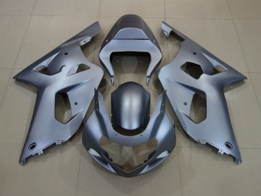 Matte Silver 01-03 GSXR 600-750 Motorcycle Fairing