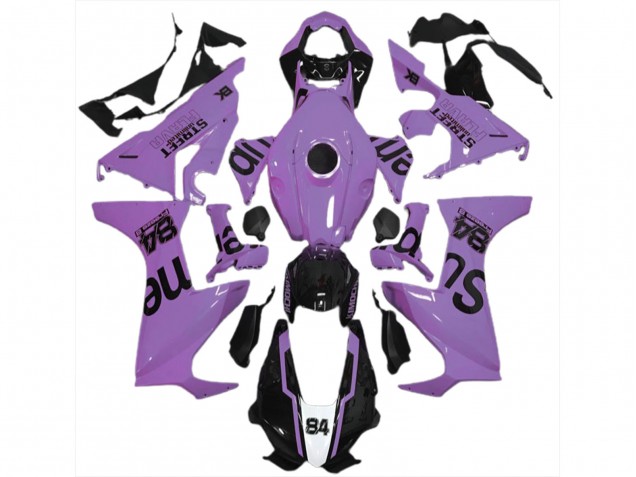 Milky Purple Street Flava 17-23 CBR1000RR Motorcycle Fairing