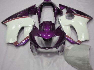 Mood Purple and Grapefruit 99-00 CBR600 F4 Motorcycle Fairing