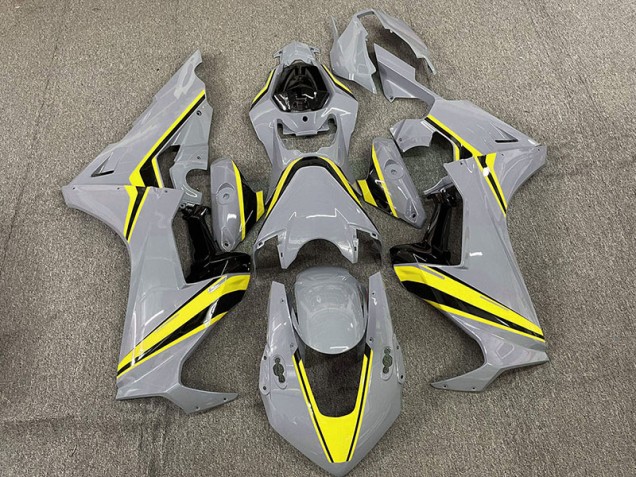 Nardo with Yellow Stripes 17-23 CBR1000RR Motorcycle Fairing