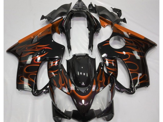 Orange Flame 04-07 CBR600 F4i Motorcycle Fairing