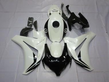 Pearl White and Black 08-11 CBR1000RR Motorcycle Fairing