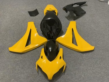 Pearl Yellow and Black 08-11 CBR1000RR Motorcycle Fairing