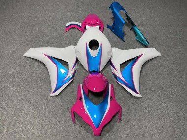 Pink and Blue Gloss 08-11 CBR1000RR Motorcycle Fairing