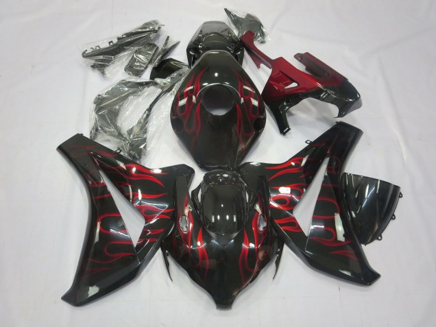 Red Flame 08-11 CBR1000RR Motorcycle Fairing