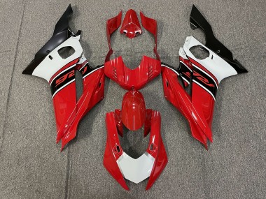 Red White and Black 17-21 R6 Motorcycle Fairing