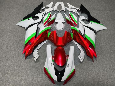 Red and Green Gloss 17-21 R6 Motorcycle Fairing