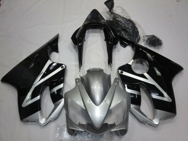 Silver and Black 04-07 CBR600 F4i Motorcycle Fairing