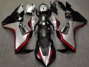 Silver and Black & Red 17-23 CBR1000RR Motorcycle Fairing