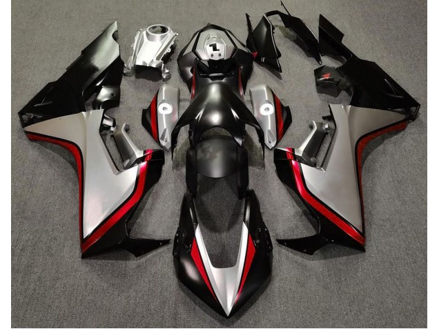 Silver and Black & Red 17-23 CBR1000RR Motorcycle Fairing