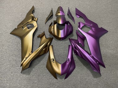 Tan and Purple Split 17-21 R6 Motorcycle Fairing