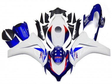 Vibrant Blue Star 08-11 CBR1000RR Motorcycle Fairing