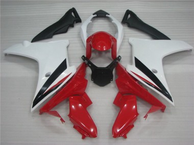 White Black and Red 11-12 CBR600F Motorcycle Fairing