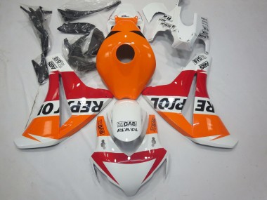 White Repsol 08-11 CBR1000RR Motorcycle Fairing