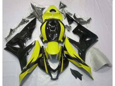 Yellow and Black OEM Design 07-08 CBR600RR Motorcycle Fairing