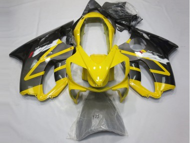 Yellow and Silver 04-07 CBR600 F4i Motorcycle Fairing